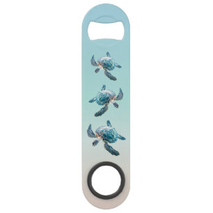 Abrebotellas De Bar Temática del Océano de las tortugas marinas de 3D