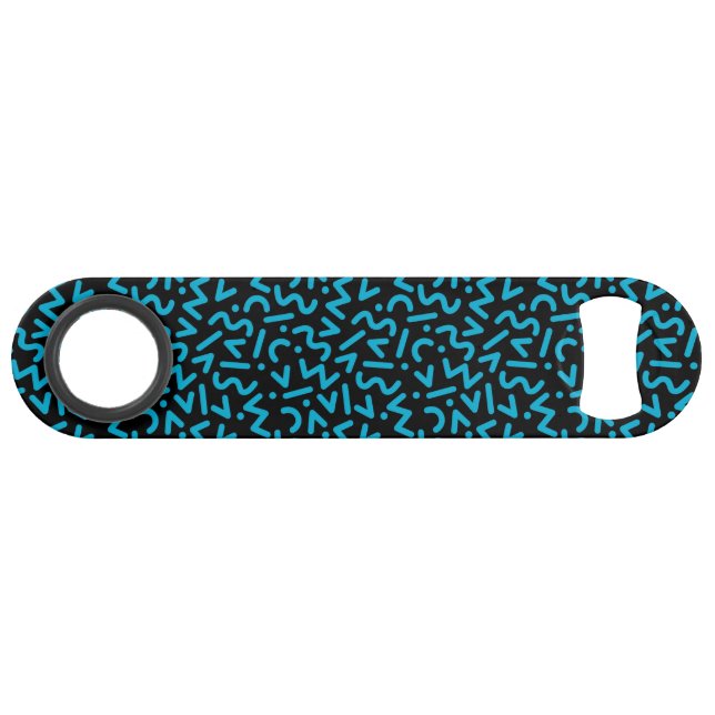 Abrebotellas De Bar Tendencia de los años 80 (Anverso (Horizontal))