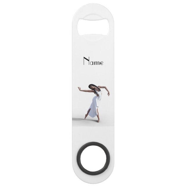 Abrebotellas De Bar Thunder_Cove de bailarina de vestir blanco  (Reverso)