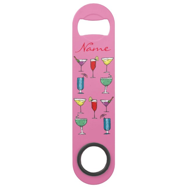 Abrebotellas De Bar Thunder_Cove, variedad de bebidas de cóctel (Anverso)