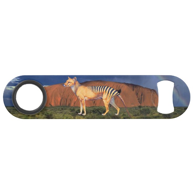 Abrebotellas De Bar Thylacine (tigre tasmano) (Anverso (Horizontal))