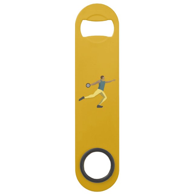 Abrebotellas De Bar Tiroteo de Discus (Anverso)