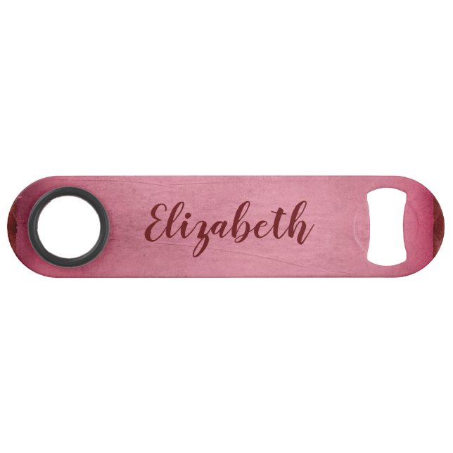 Abrebotellas De Bar Trendy Burgundy (Anverso (Horizontal))