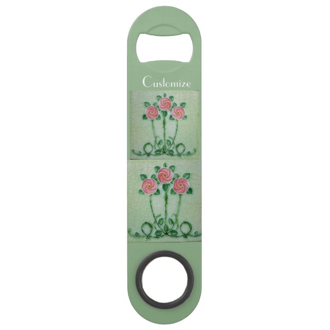 Abrebotellas De Bar Tres rosas rosadas Thunder_Cove (Anverso)