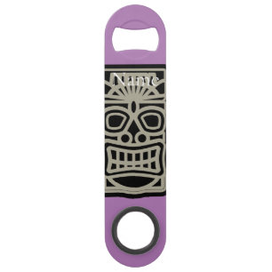 Abrebotellas De Bar Triple escultura tiki Thunder_Cove
