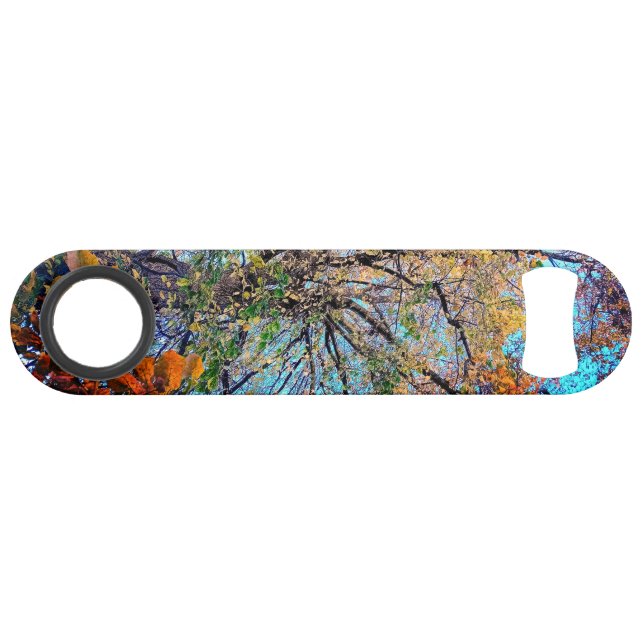 Abrebotellas De Bar Un cambio en las hojas (Anverso (Horizontal))