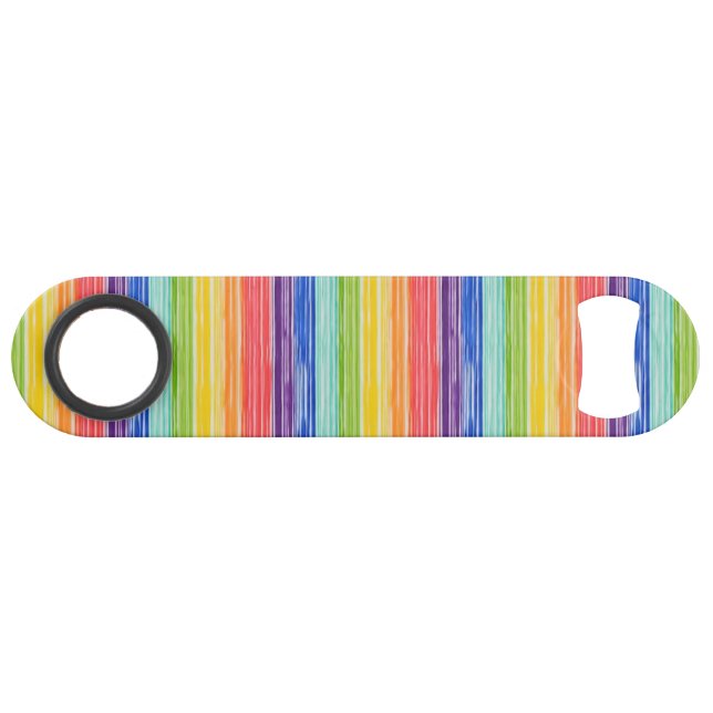 Abrebotellas De Bar Untids rainbow strips (Reverso Horizontal)