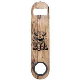 Abrebotellas De Bar Vaca Highland