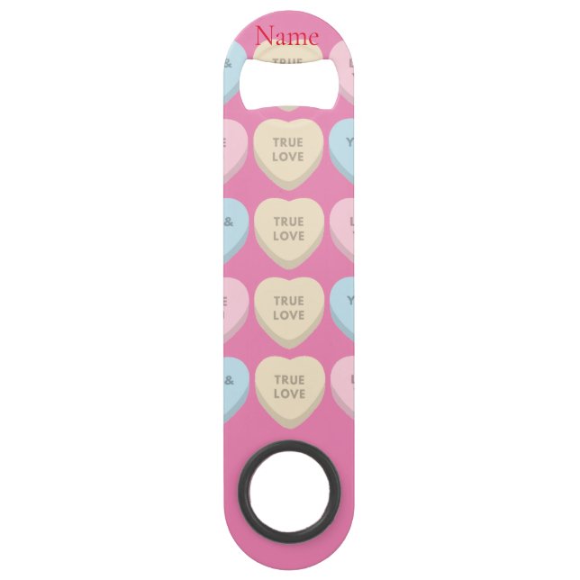 Abrebotellas De Bar Valentine Candy Hearts Thunder_Cove (Anverso)