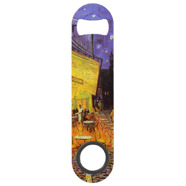 Abrebotellas De Bar Vincent Van Gogh Cafe Terrace En Bella Artes De No (Anverso)