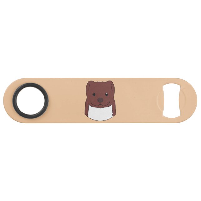 Abrebotellas De Bar Weasel Face (Anverso (Horizontal))