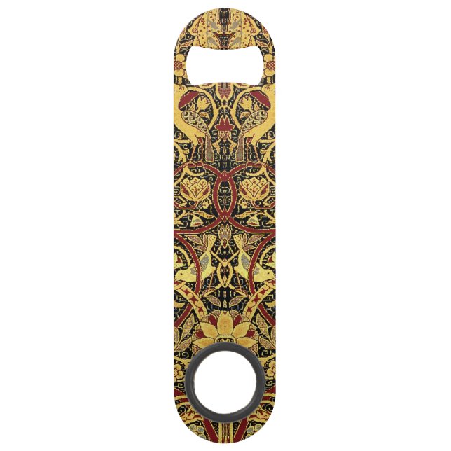 Abrebotellas De Bar William Morris Bullerswood Faux Tapestry (Anverso)