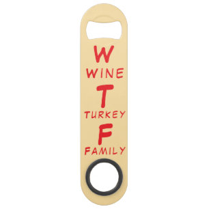 Abrebotellas De Bar WTF Wine Turkey Family Thunder_Cove