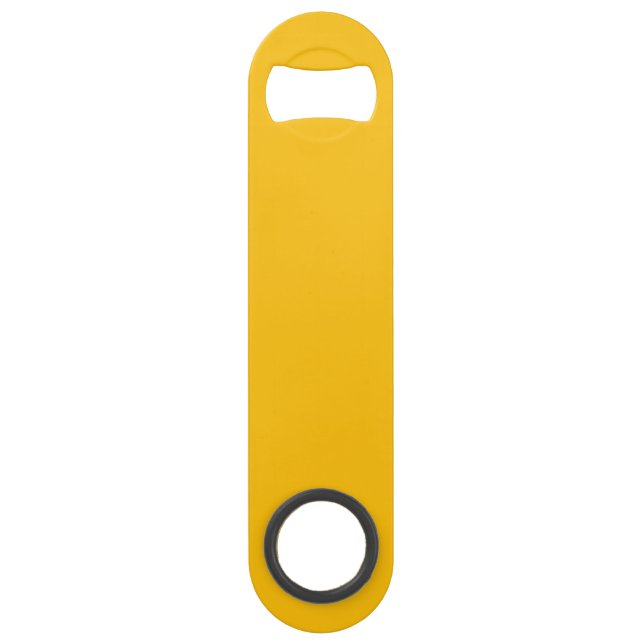 Abrebotellas De Bar Yellow Bottle Opener Custom Text Bar Key Gift Tool (Anverso)