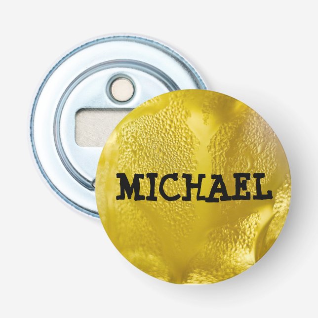 Abrebotellas de Botella de Cerveza Fría Personaliz (Anverso)