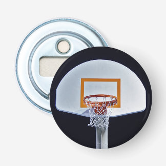 Abrebotellas de botón de aro de baloncesto