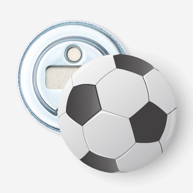 Abrebotellas de botón de fútbol (Anverso)