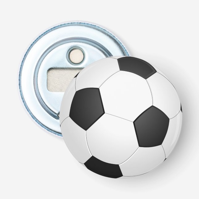 Abrebotellas de botón de fútbol (Anverso)