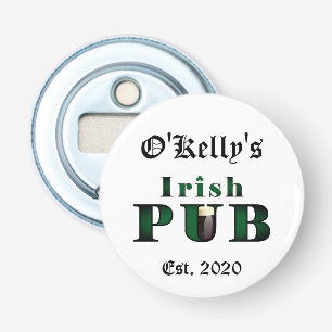 Abrebotellas de cerveza y refrescos de Pub Irlandé