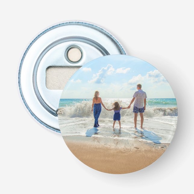 Abrebotellas de Foto Personalizado (Anverso)