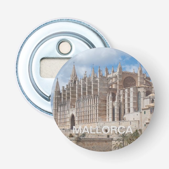 abrebotellas de la Catedral de Palma de Mallorca (Anverso)