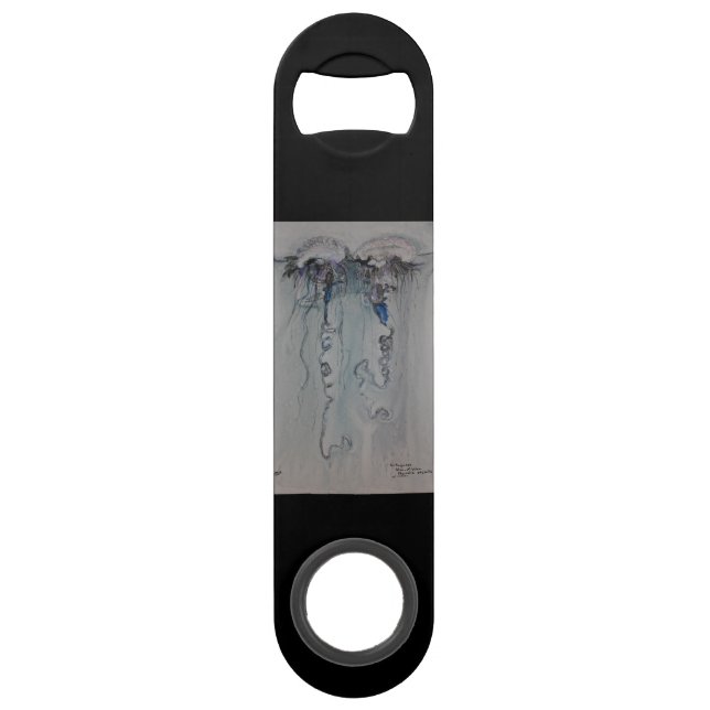 Abrebotellas de la guerra de O del hombre (Anverso)