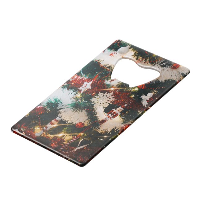 Abrebotellas de la tarjeta de Credi (Ángulo frontal)