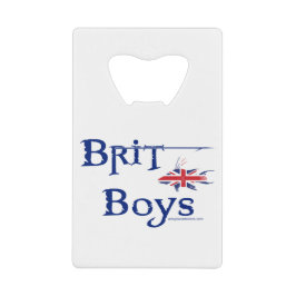 Abrebotellas de la tarjeta del crédito de Andy