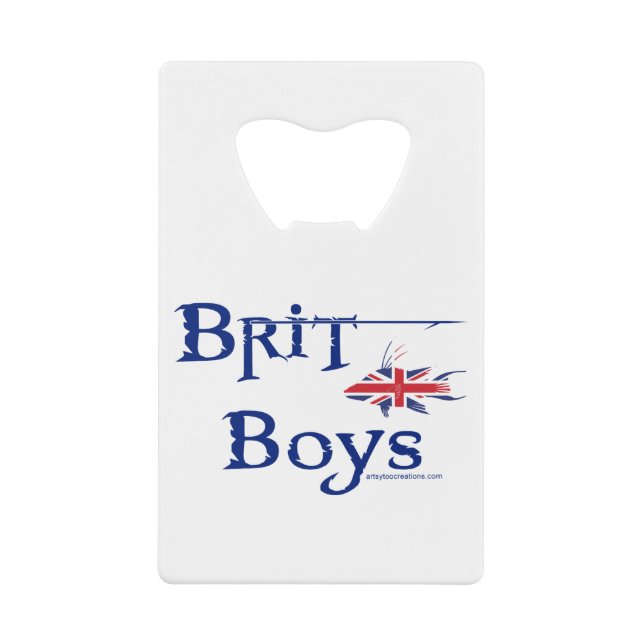 Abrebotellas de la tarjeta del crédito de Andy (Anverso)