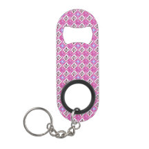 Alfabeto geométrico rosa chic inicial N