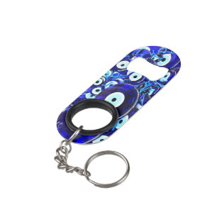 Abrebotellas De Llavero Amullos Blue Evil Eye
