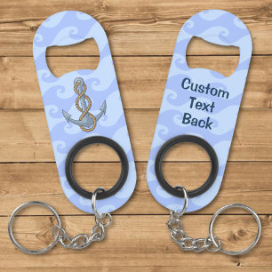 Abrebotellas De Llavero Ancla con Rope