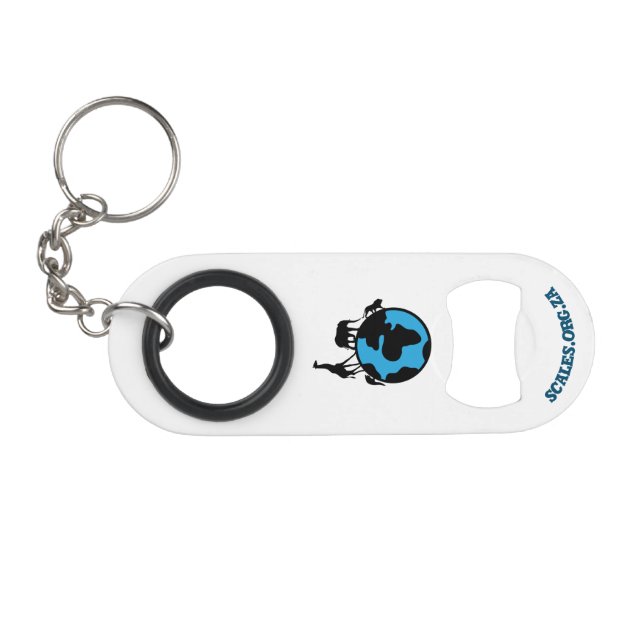 Abrebotellas De Llavero Apertura de botellas de acero inoxidable (Anverso (Horizontal)
)