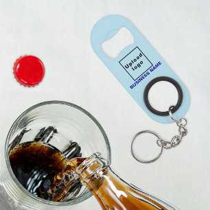Abrebotellas De Llavero Apertura de botellas y cadena de teclas azul de lu