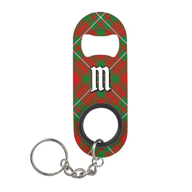 Abrebotellas De Llavero Apertura de frascos Clan Gregor Tartan Keychain (Anverso)