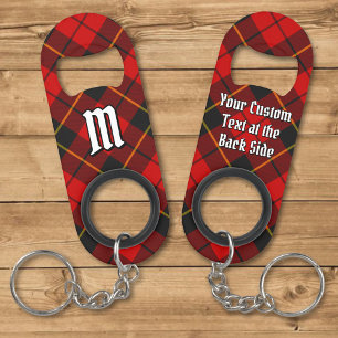 Abrebotellas De Llavero Apertura de frascos Clan Wallace Tartan Keychain