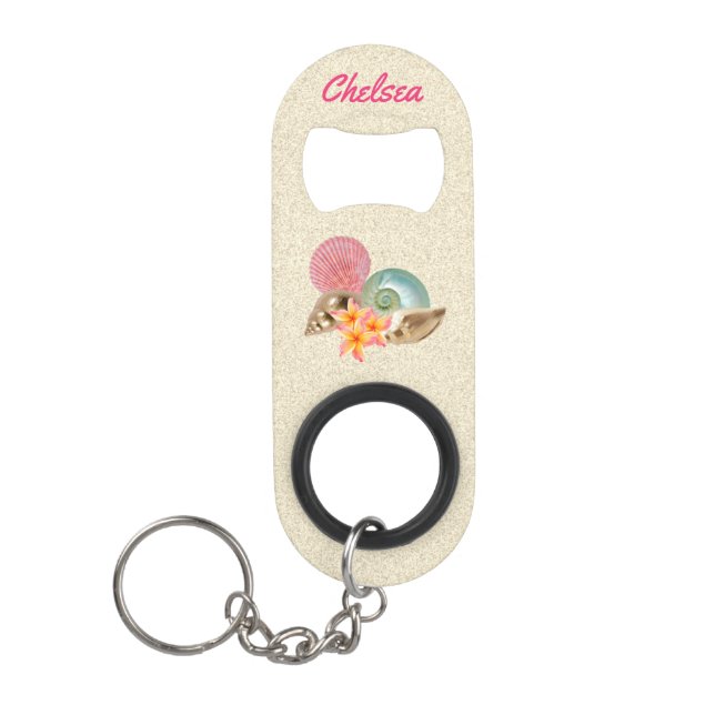 Abrebotellas De Llavero Arreglo costero (Anverso)