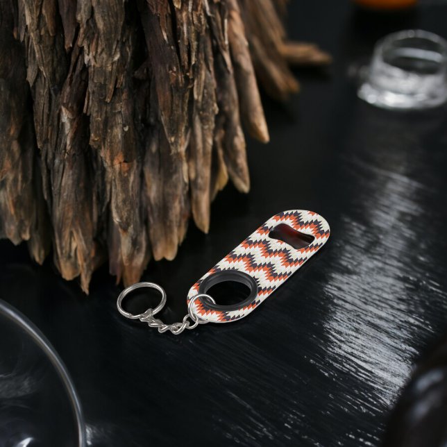 Abrebotellas De Llavero Arte estilo navajo (Bottle Openers )