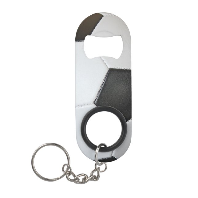 Abrebotellas De Llavero Balón de fútbol (Anverso)