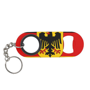 Abrebotellas De Llavero Bandera de Alemania - Bundesdienstflagge