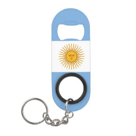 Abrebotellas De Llavero Bandera de Argentina