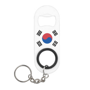 Abrebotellas De Llavero Bandera de Corea del Sur