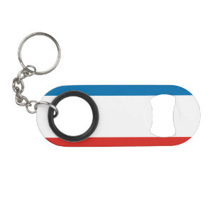 Abrebotellas De Llavero Bandera de Crimea