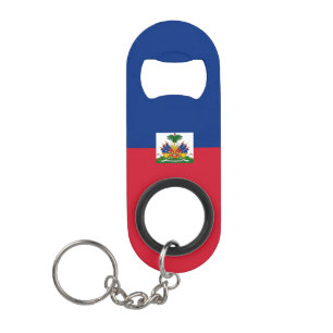 Abrebotellas De Llavero Bandera de Haití