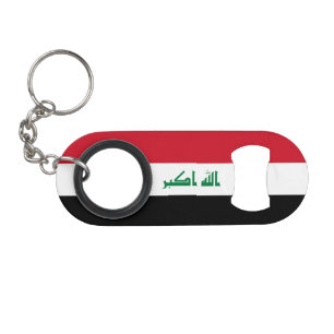 Abrebotellas De Llavero Bandera de Irak