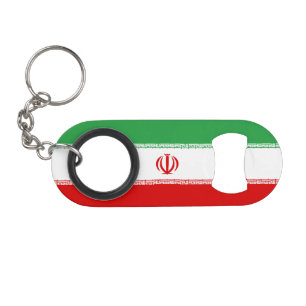 Abrebotellas De Llavero Bandera de Irán