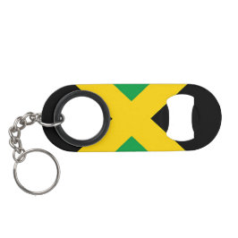 Abrebotellas De Llavero Bandera de Jamaica