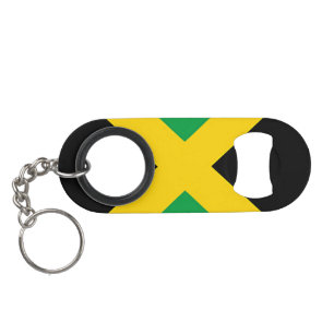 Abrebotellas De Llavero Bandera de Jamaica