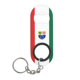 Abrebotellas De Llavero Bandera de la Federación de Bosnia-Herzegovina