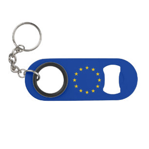 Abrebotellas De Llavero Bandera de la Unión Europea